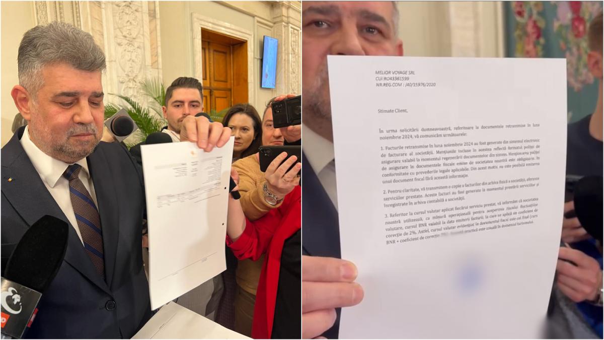 Ciolacu Regret ca am fost pacalit de Vicol Premierul a prezentat documente despre costurile zborurilor cu Nordis