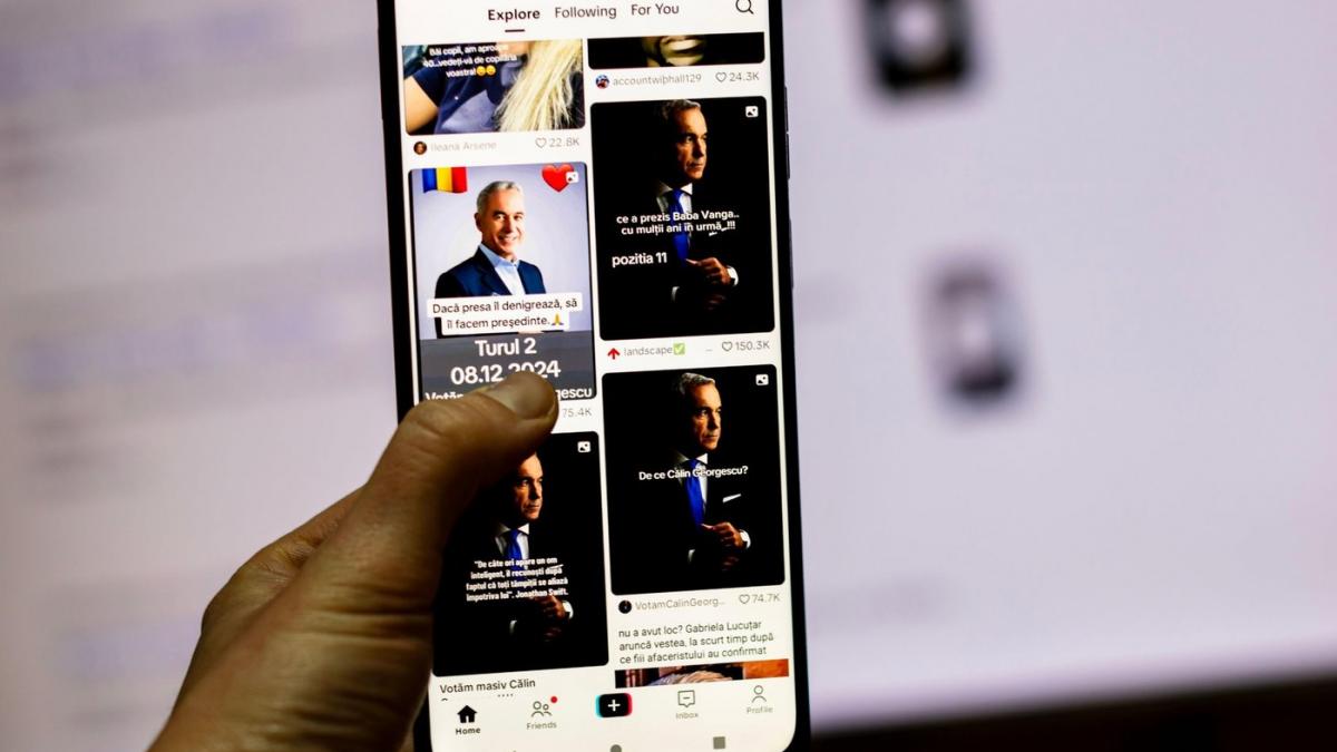 DOCUMENT Guvernul francez arata manipularea TikTok pentru Calin Georgescu