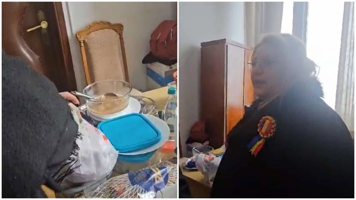 Diana Sosoaca a dat buzna la CCR si a verificat caserolele cu mancare