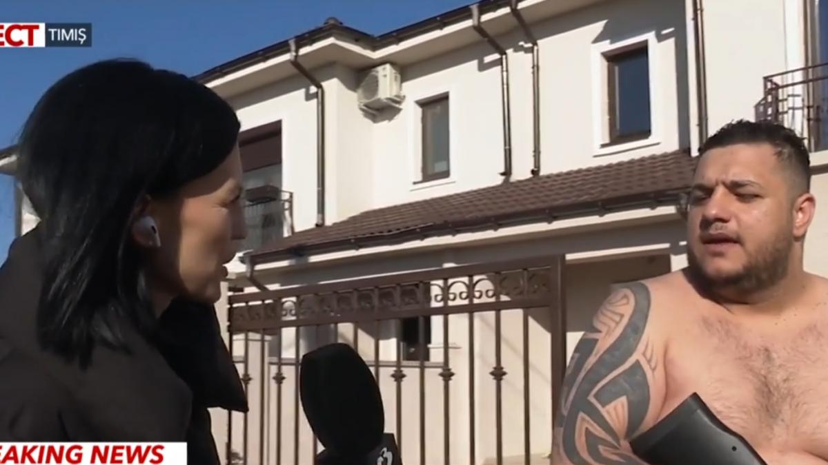 Alin Borcan catre jurnalista Antena 3 CNN Andreea Borboros Nu mai veniti aici ca va confund cu astia si trag in dumneavoastra