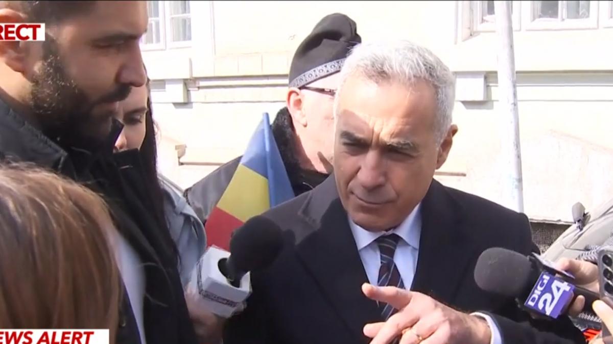 Calin Georgescu o critica pe jurnalista Antena 3 CNN Delia Olaru si ridica tonul la alt reporter Taceti din gura