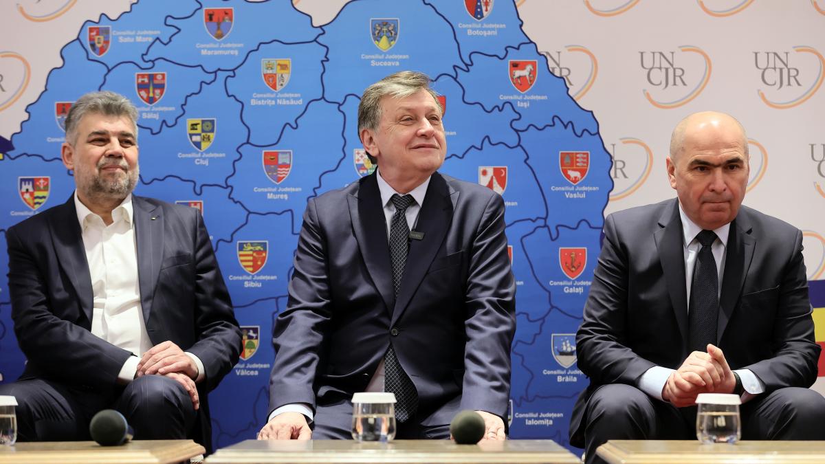 Marcel Ciolacu alaturi de Bolojan Am reusit sa rezistam asaltului si diversiunii de a l inlocui pe Antonescu cu Bolojan candidat