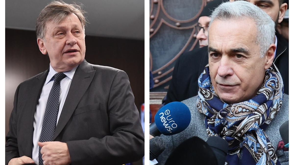 Sondaj Calin Georgescu si Crin Antonescu favoriti in turul doi la prezidentiale