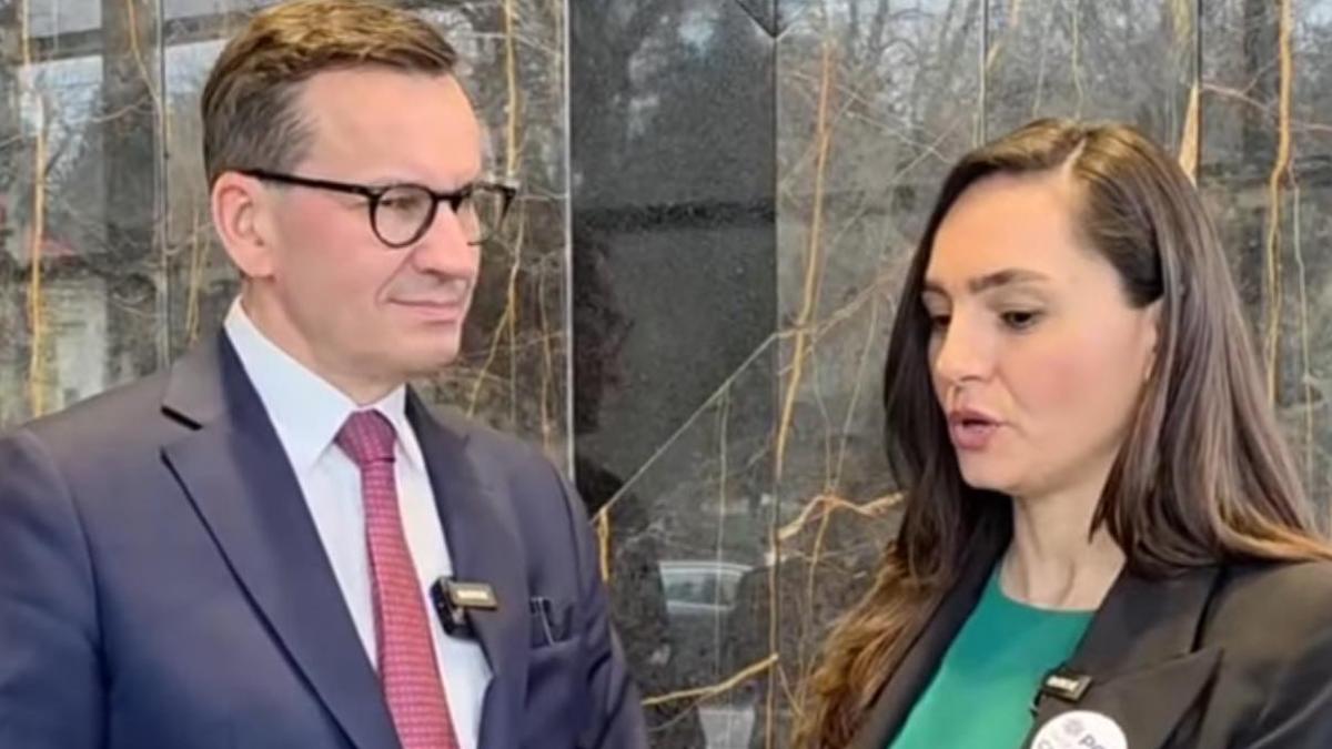 Anamaria Gavrila loveste si in engleza Multumeste lui Morawiecki pentru parlamentele europene Reactia fostului premier polonez