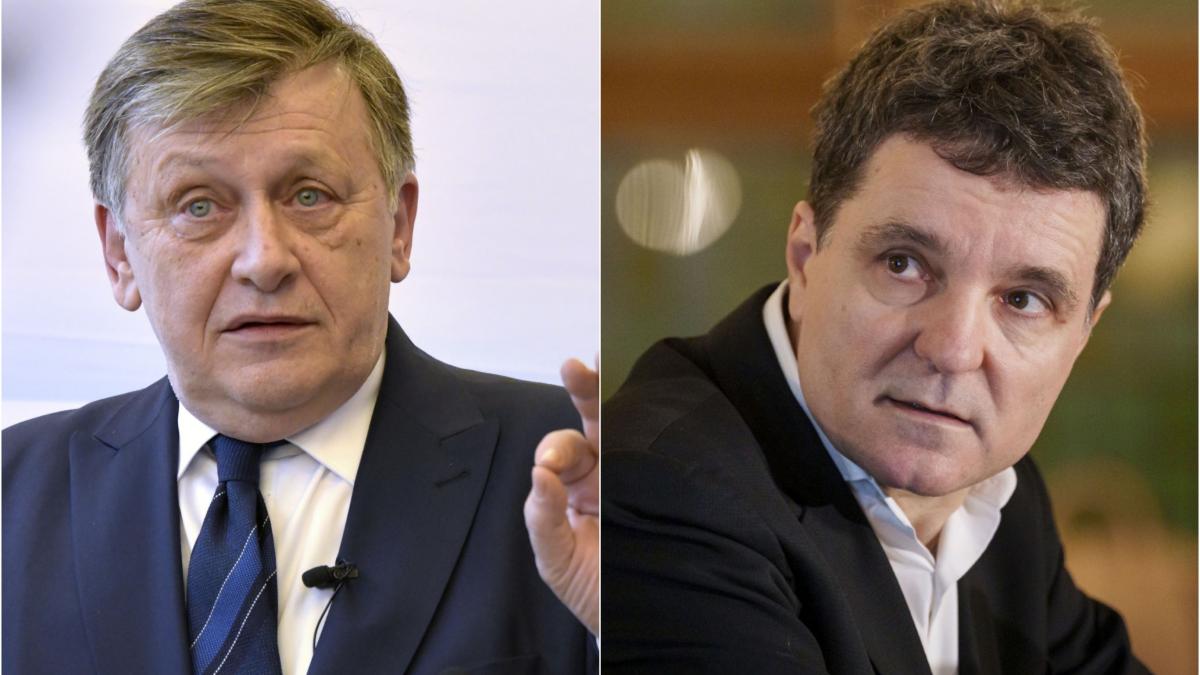 Crin Antonescu il critica pe Nicusor Dan Jefuieste o femeie fara aparare