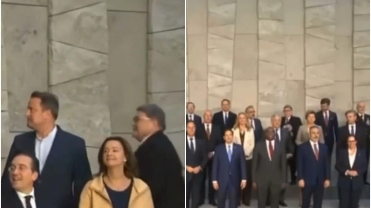 Emil Hurezeanu era sa rateze fotografia de grup la Bruxelles Mark Rutte l a strigat