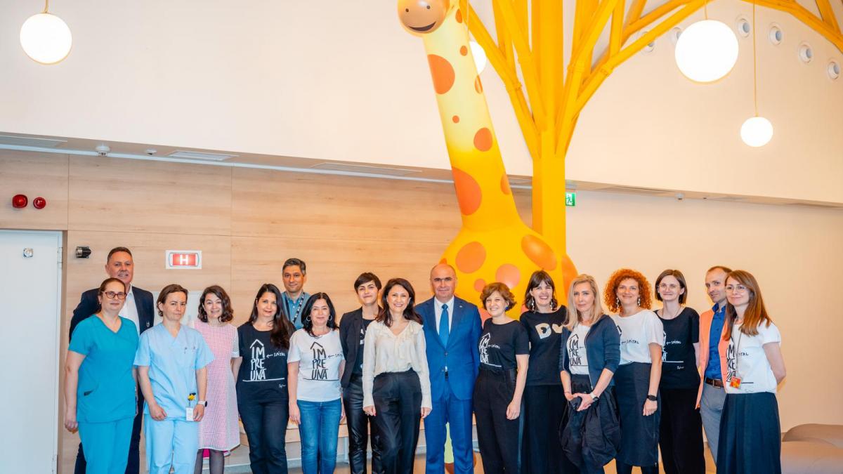 Ilie Bolojan a vizitat spitalul Asociatiei Daruieste Viata