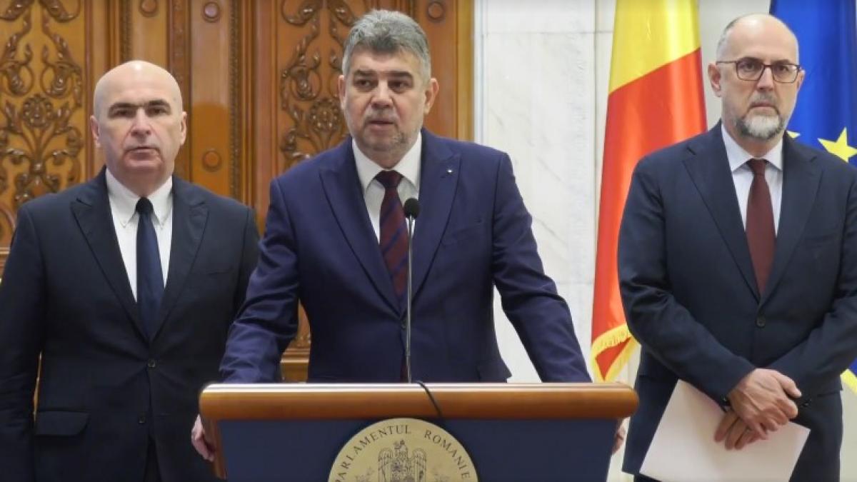 Marcel Ciolacu anunta depunerea proiectului pentru pensionarea magistratilor la 65 de ani