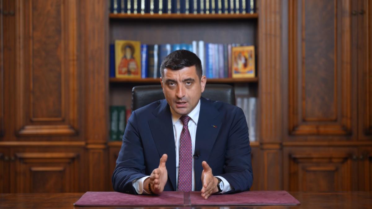 George Simion a copiat biroul lui Calin Georgescu