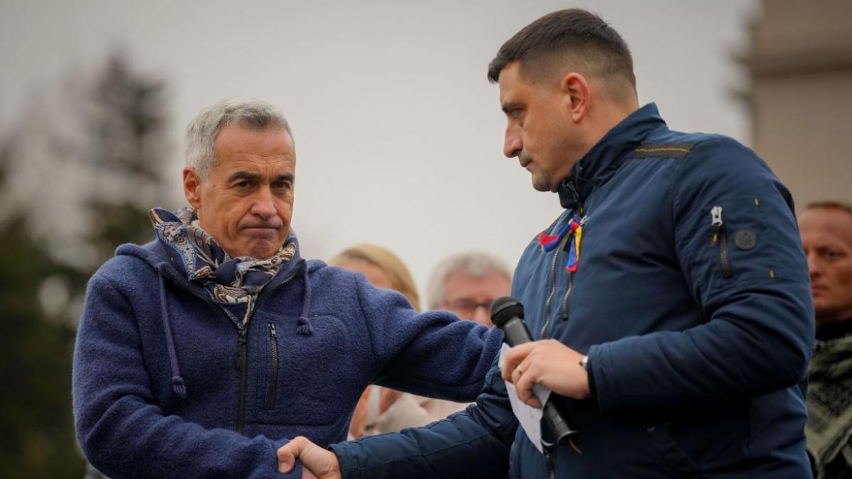 George Simion s a razgandit Calin Georgescu e exclus ca premier