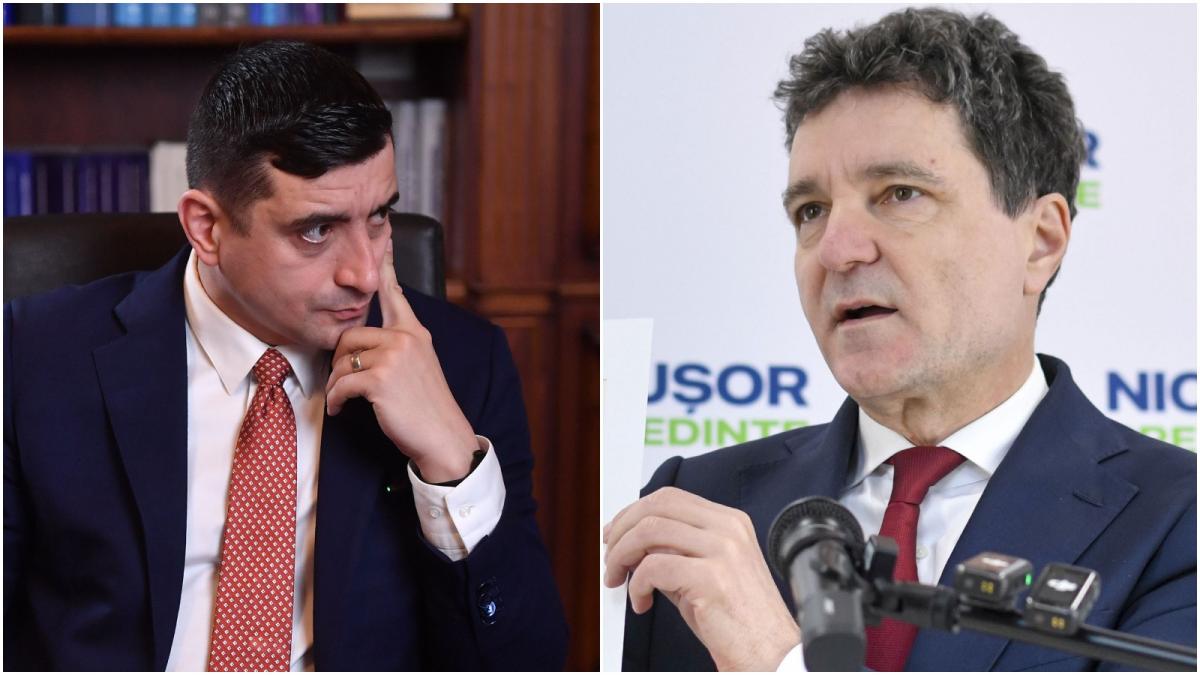 George Simion si Nicusor Dan au lipsit la intalnire