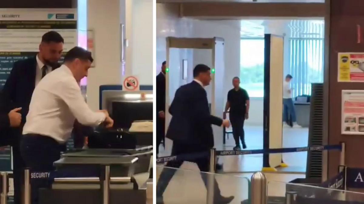 Simion a fugit la aeroport cu bodyguarzii