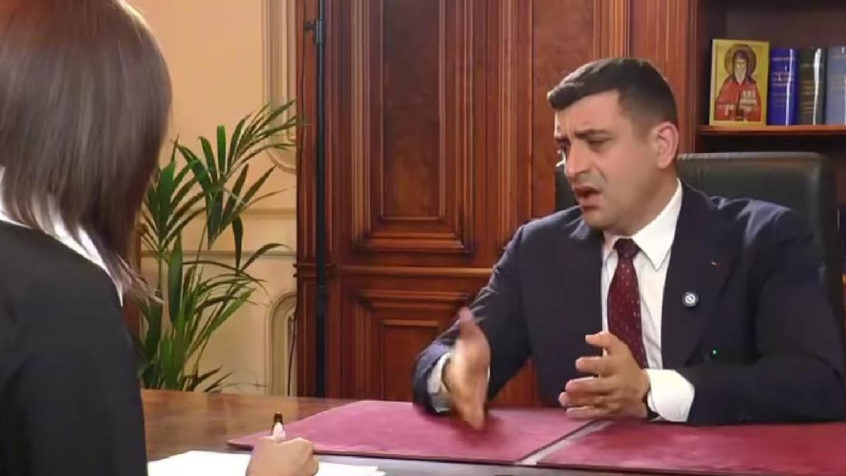 Simion a plecat nervos de la interviul cu Denise Rifai