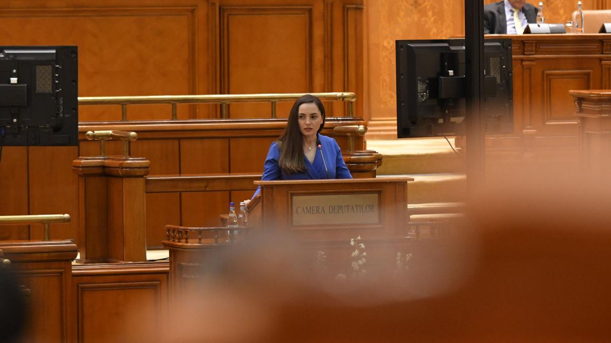 Hohote de ras in Parlament Anamaria Gavrila a gresit