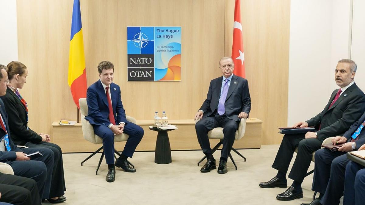 Nicusor Dan a discutat la Haga cu Erdogan