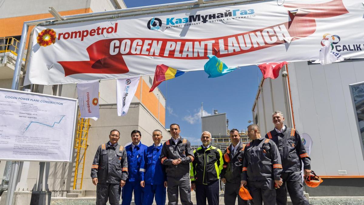 Centrala de cogenerare Petromidia a fost deschisa