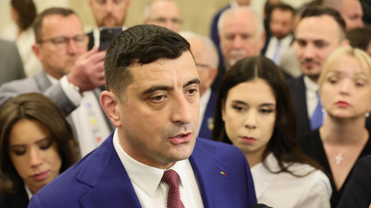 George Simion anunta ca AUR va depune motione de cenzura