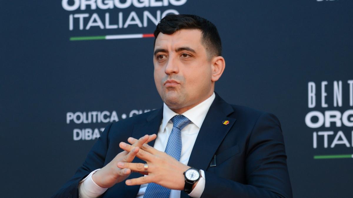 Partidul lui George Simion ironizat de Meloni in PE