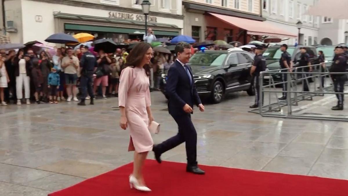 Presedintele Nicusor Dan prima vizita externa cu Mirabela Grainaru