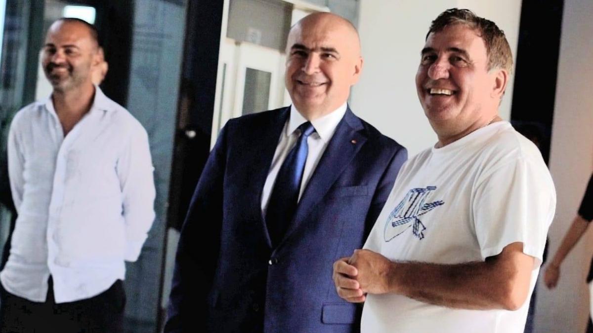 Ilie Bolojan l a vizitat pe Gheorghe Hagi la academia de fotbal