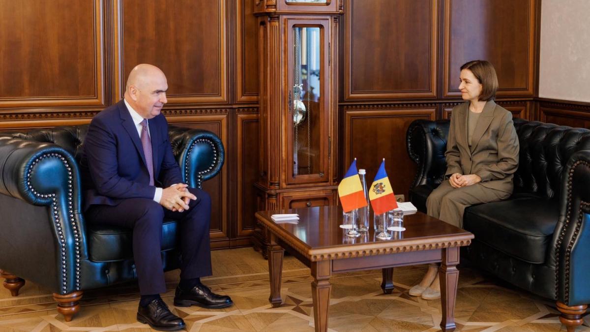 Ilie Bolojan s a intalnit cu Maia Sandu in Chisinau