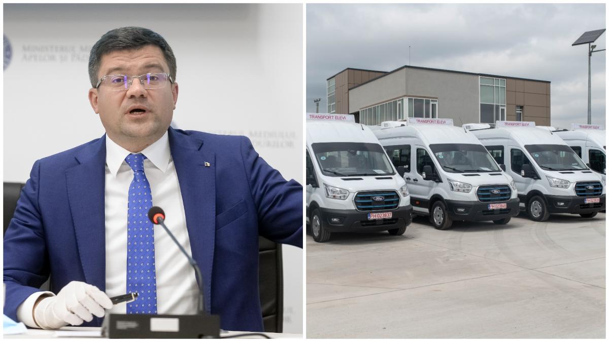 Tun financiar cu microbuze scolare explicatia sefului CJ Iasi