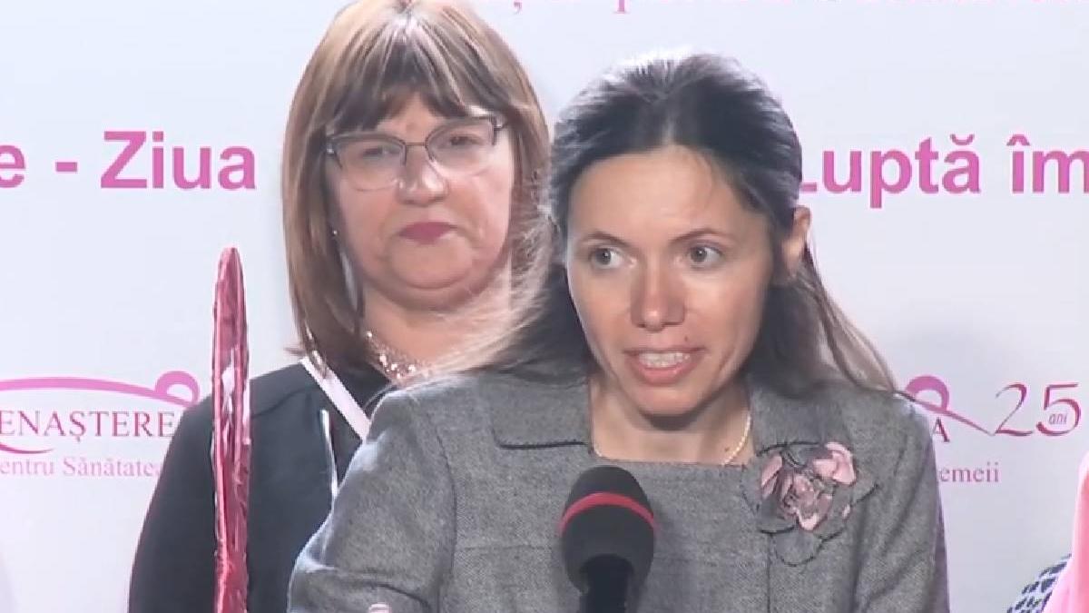 Mirabela Gradinaru partenera lui Nicusor Dan a aprins lumini roz