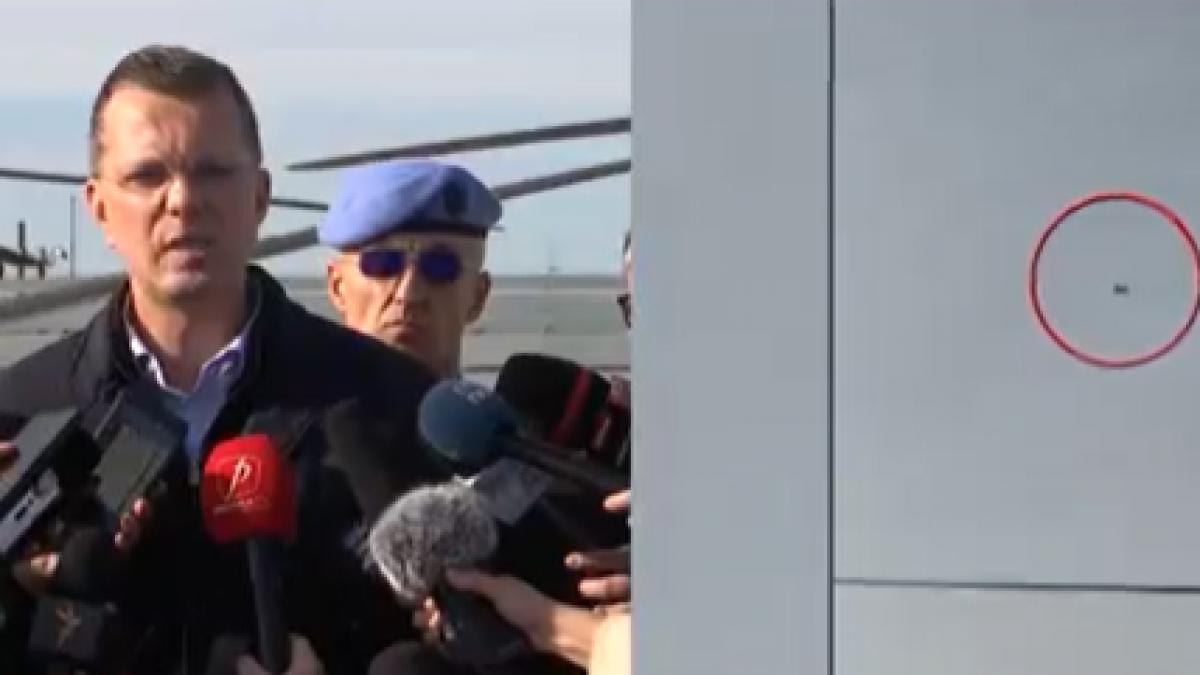 Ministrul Ionut Mosteanu O drona gasita in Vaslui pilotii nu au tras