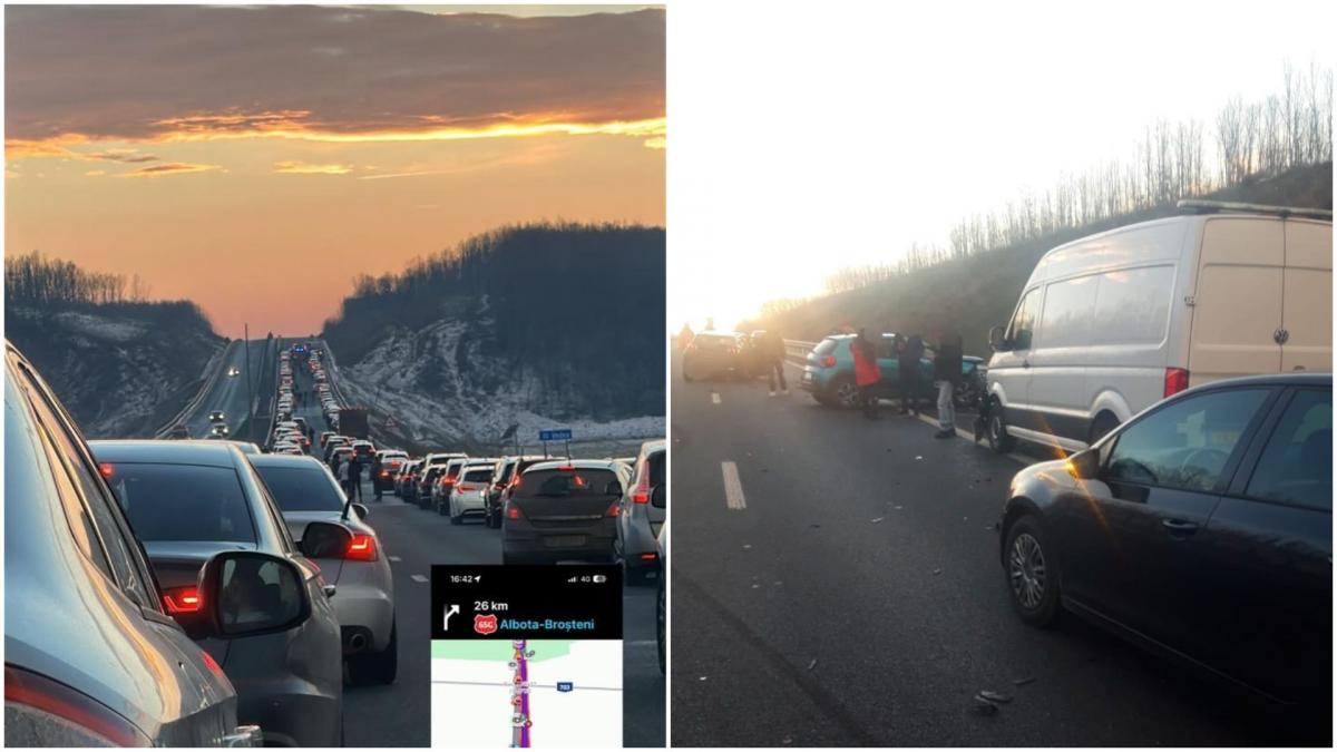 Accident grav in Olt zece masini 27 de victime