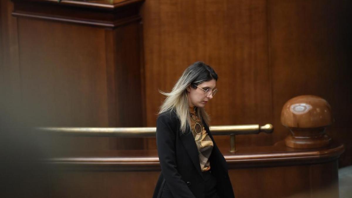 Diana Buzoianu dupa ce a solicitat sa fie eliminata din Senat in timpul dezbaterii motiunilor Arata