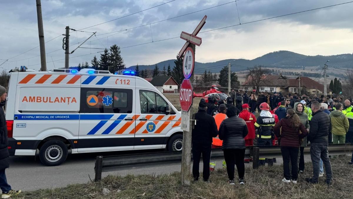 Caruta izbita de tren in Miercurea Ciuc O femeie decedata un barbat si trei copii raniti