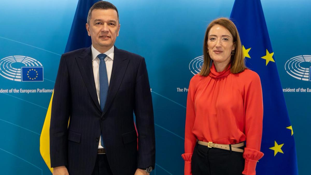 Grindeanu si a exprimat nemultumirile fata de Coalitie la Bruxelles in fata Robertei Metsola si a acuzat o