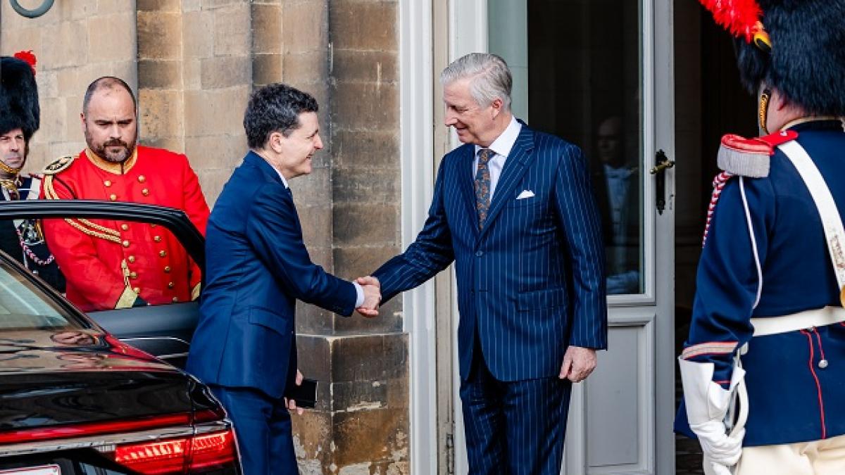 Nicuzor Dan a fost intampinat la Bruxelles de Regele Belgiei Ce subiecte au abordat cei doi