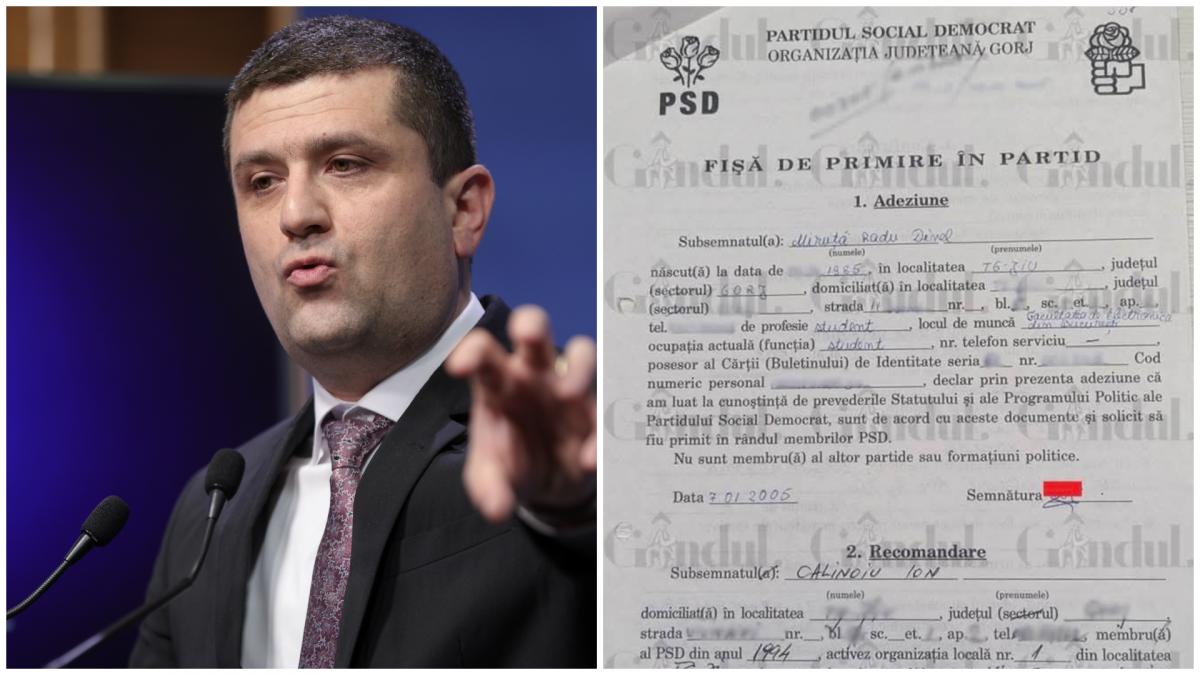 Radu Miruta este membru PSD din 2005 Ministrul USR afirma ca a semnati anumite documente doar pentru