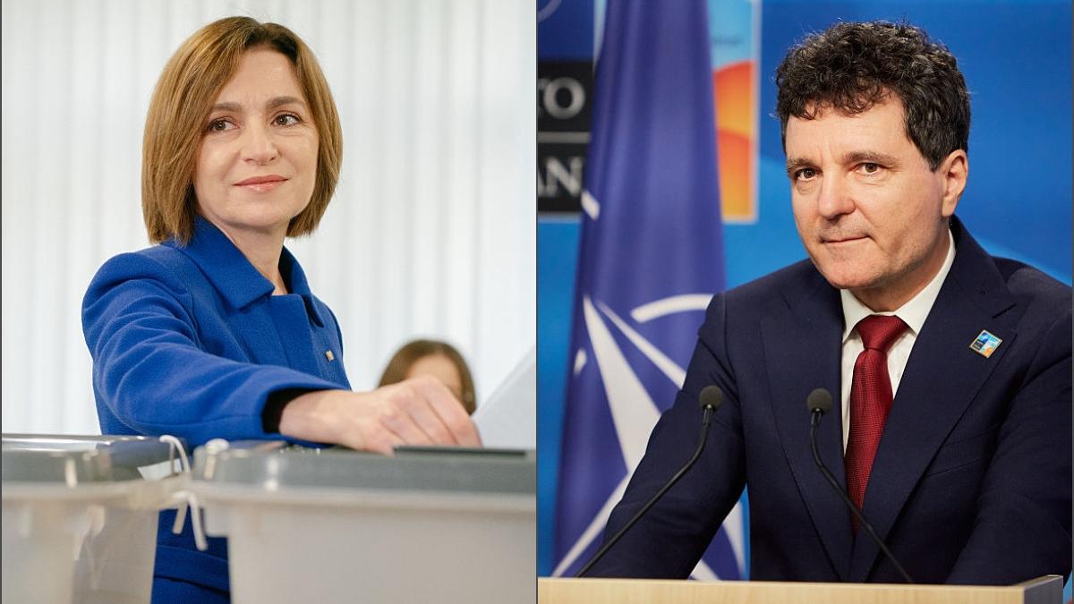 Maia Sandu Reunificarea cu Romania ar facilita integrarea mai rapida a Moldovei in UE Nicusor Dan