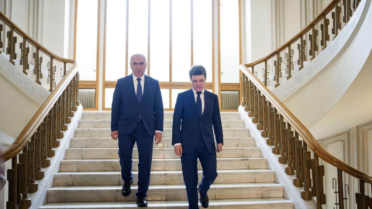 Nicuser Dan intrebat daca va solicita demisia lui Bolojan sub presiunea PSD Voi media voi discuta