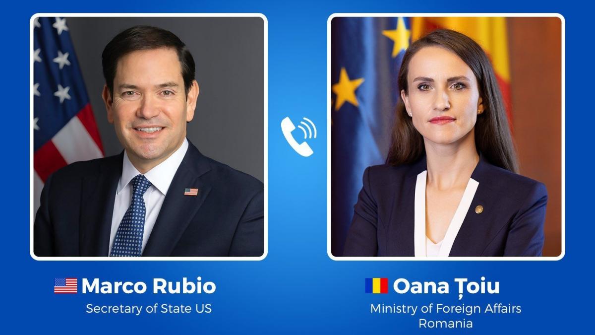 Oana Toiu dupa conversatia cu Marco Rubio Colaborarea noastra pentru descurajare si aprare este mai
