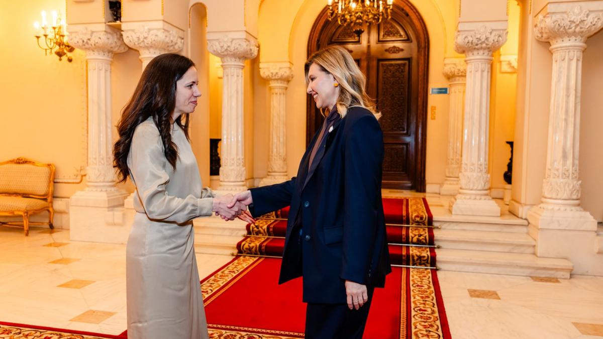 Ce au realist Mirabela Gradinariu si Olena Zelenska in timpul Summit ului B9 Fotografii cu cele doua