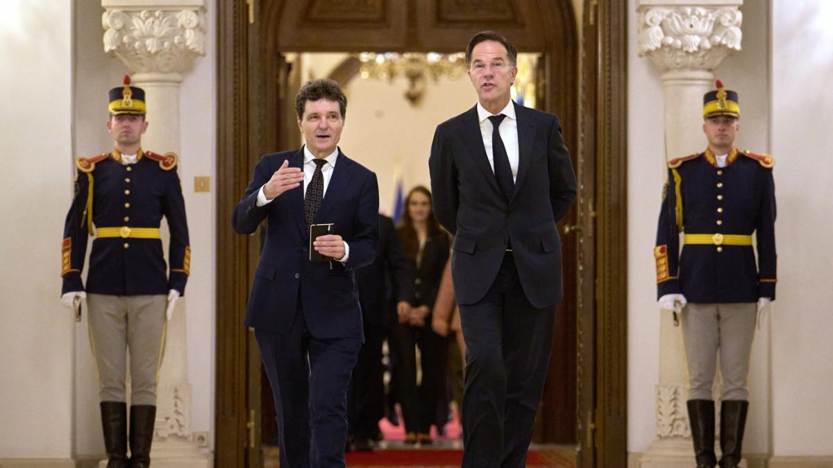Mark Rutte si Volodimir Zelenski vin la Bucuresti pentru summitul B9 organizat de Nicusor Dan