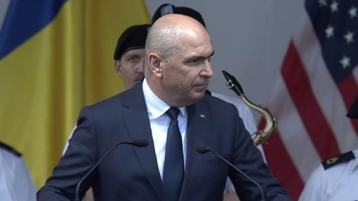Ilie Bolojan alaturi de Nicusor Dan la receptia de la Ambasada SUA Multumim soldatilor pentru