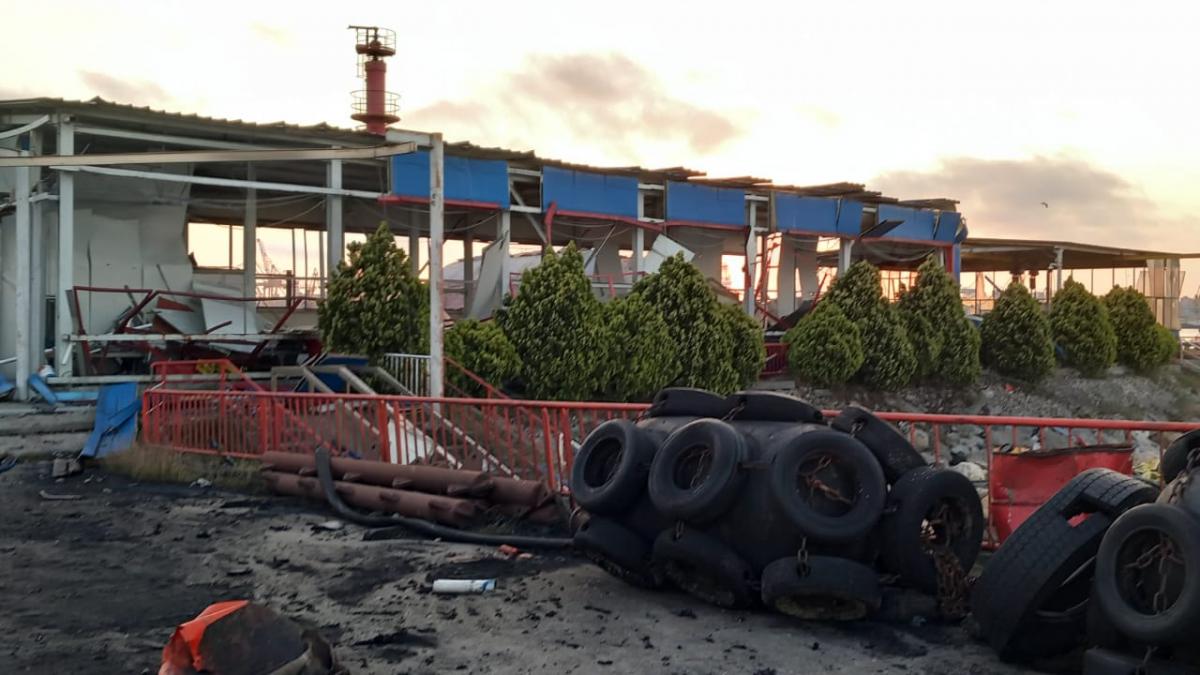 Imagini cu daunele cauzate de explozia unei drone Presedintele Nicusor Dan a convocat o