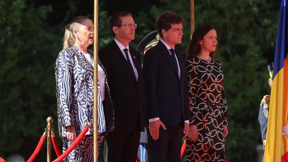 Isaac Herzog i a invitat oficial pe Nicusor Dan si Mirabela Grdinaru in Israel Ii apreciem