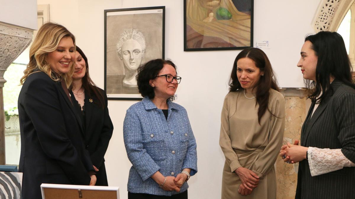 Mirabela Grdinaru se va altura aciunilor fundaiei conduse de Olena Zelenska Anunul a fost fcut de