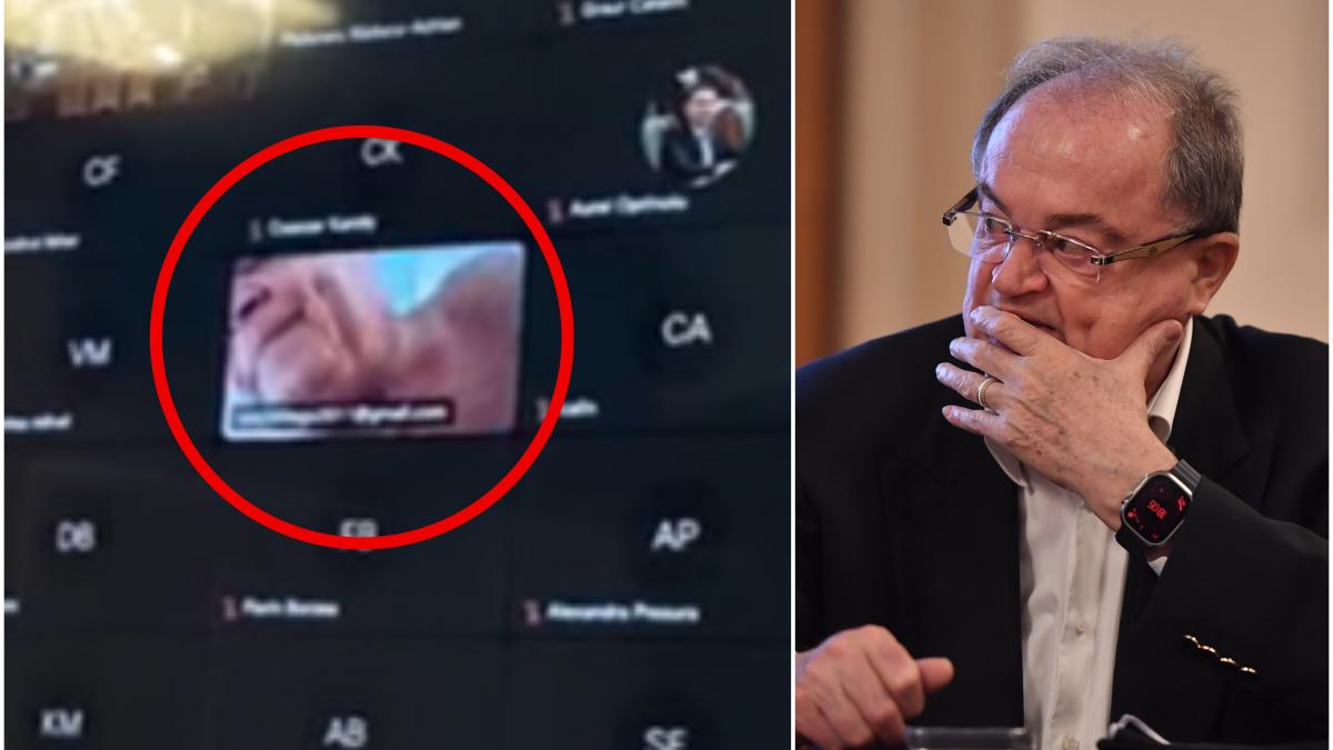 moment jenant in senat vasile blaga s a prezentat in fata colegilor dezbracat fara sa realizeze ca are camera activata cine este in pielea goala