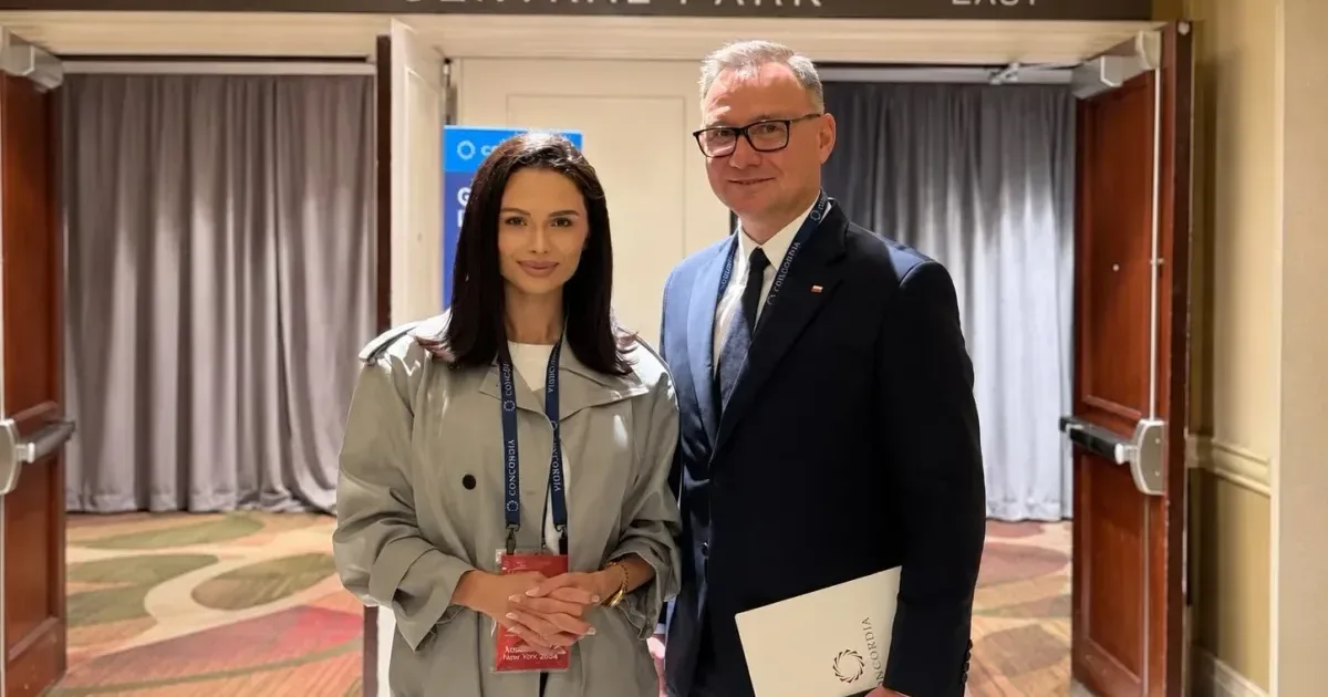 Ana Maria Păcuraru discută cu Andrzej Duda la summitul Concordia de la ONU