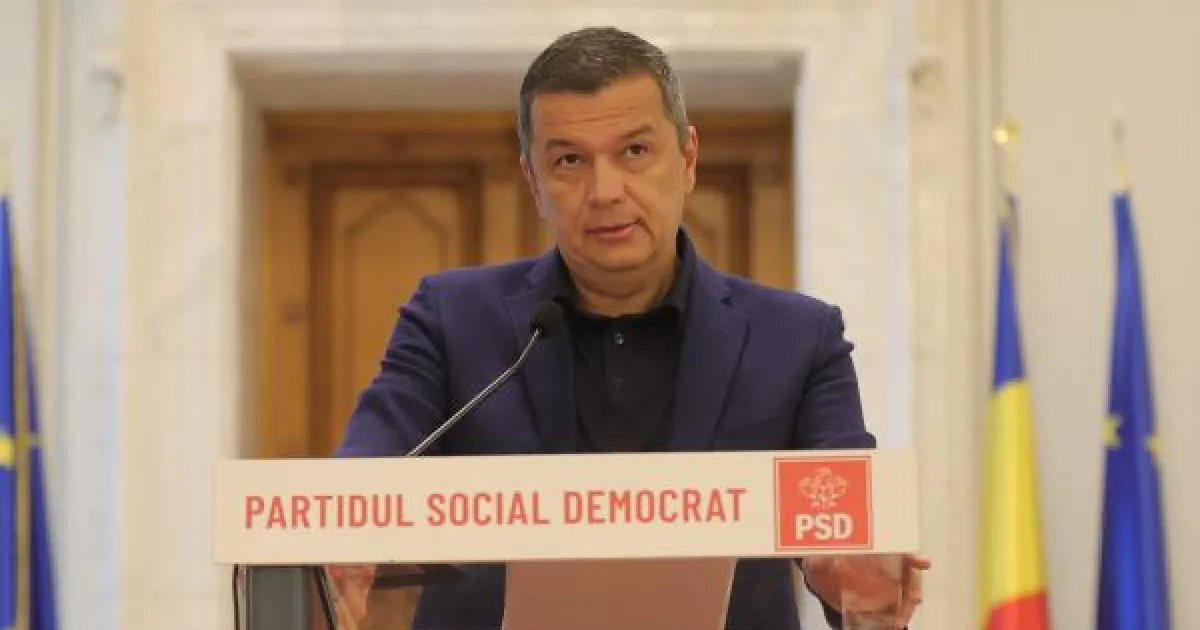 PSD nu susține Guvernul Mureșan. Decizia a fost unanimă. Grindeanu: PSD vrea să guverneze 3 PSD nu susține Guvernul Mureșan. Decizia a fost unanimă. Grindeanu: PSD vrea să guverneze